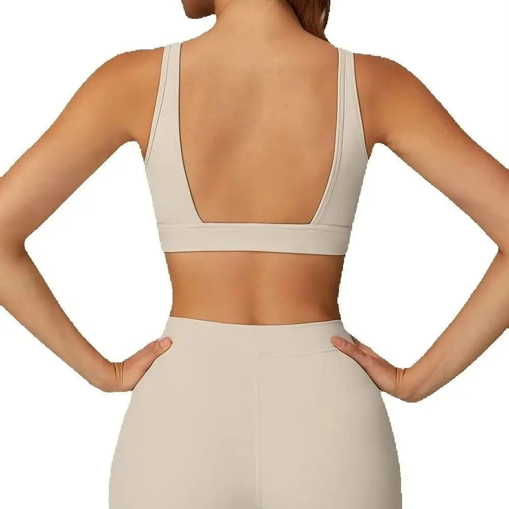 Women’s Push-Up Sports Bra – Breathable Gym & Yoga Top for Running & Training
