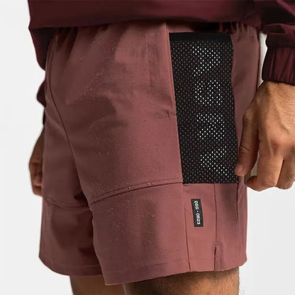 Men’s Performance Basketball Shorts – Quick-Dry Mesh Workout Shorts with Multi Pockets