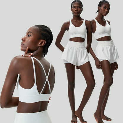 Women’s High Performance Sportswear Set – Tennis & Fitness Clothing