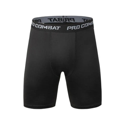 Men’s 2-in-1 Gym Shorts with Compression Tights – Bodybuilding Workout Training Shorts