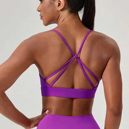 Seamless Sports Bra for Women | Stretchy Breathable Gym Crop Top