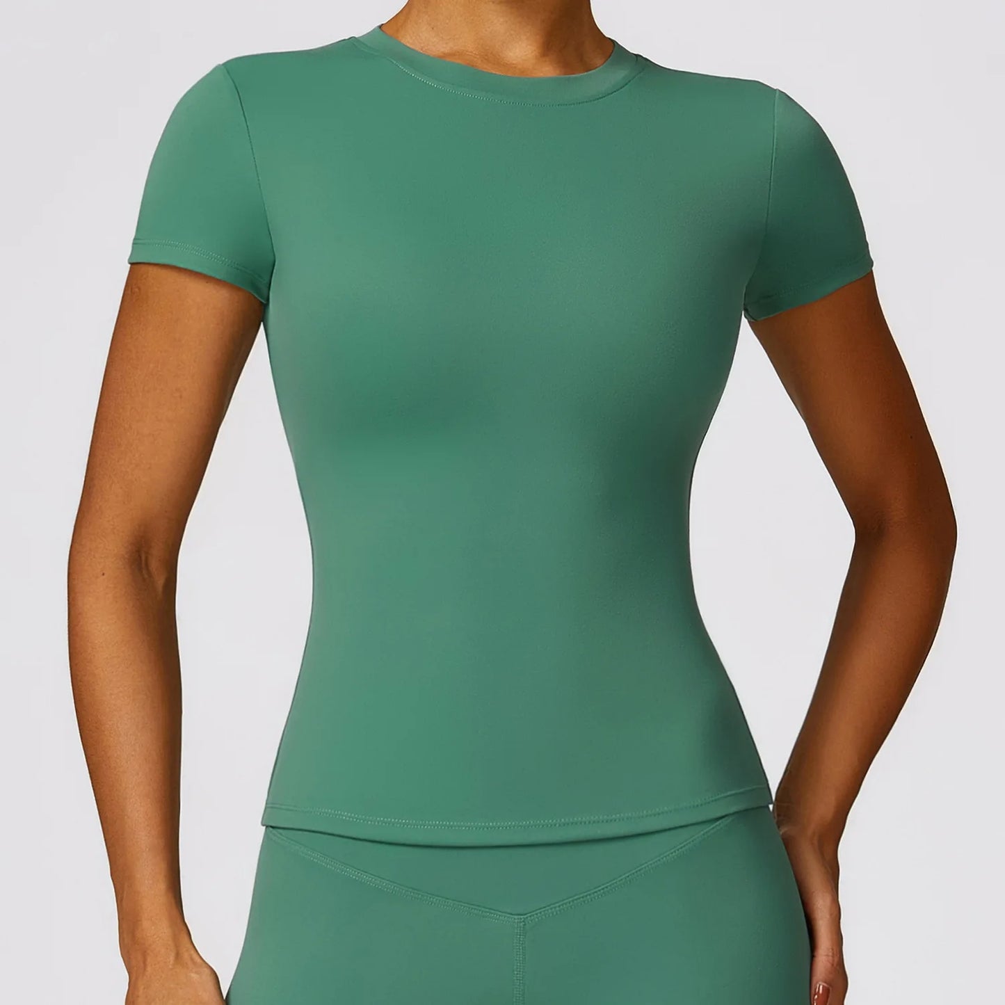 Women’s Athletic Gym T-Shirt – Breathable Quick-Dry Running & Workout Top