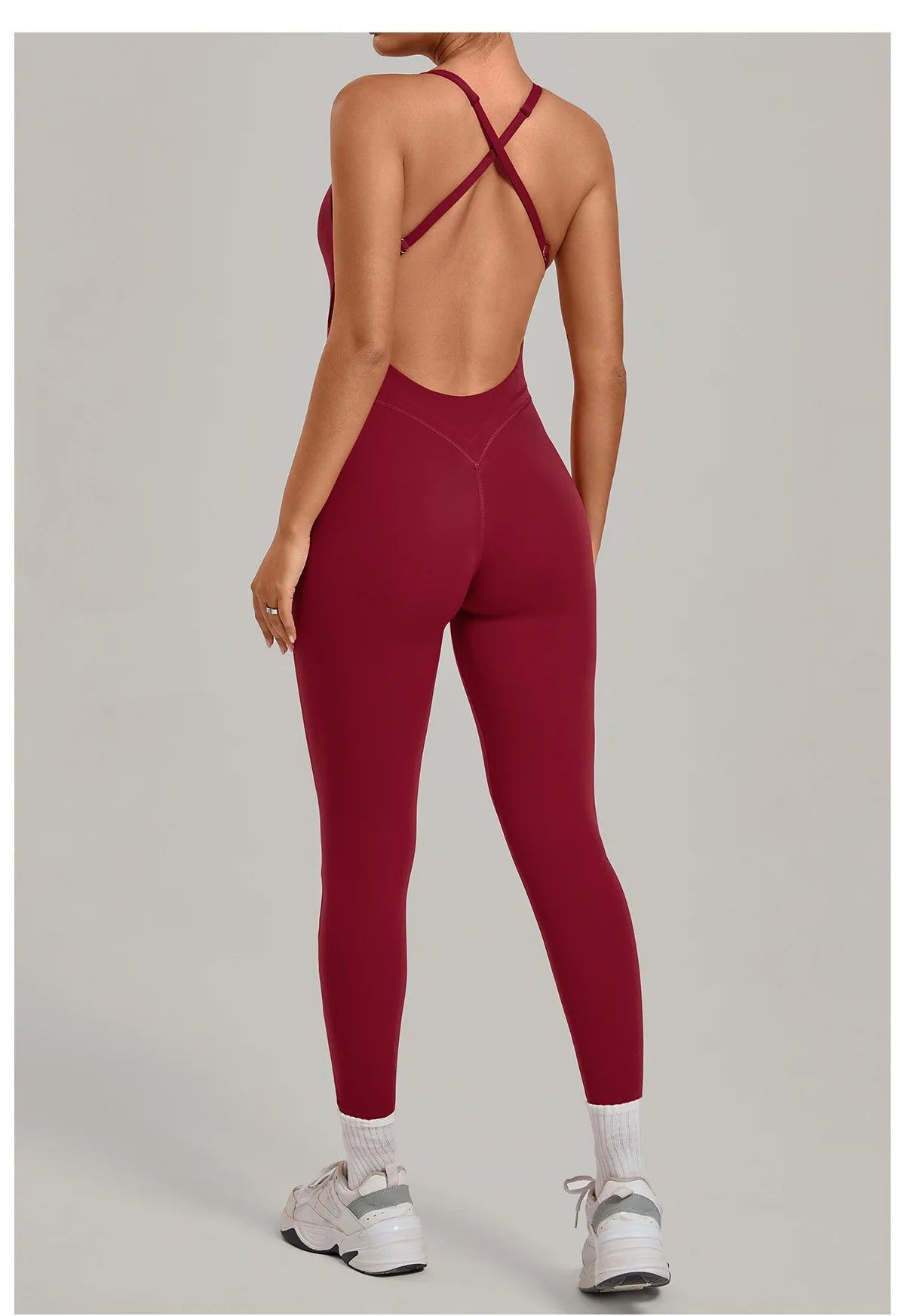 Women’s 2-Piece Gym Set – Padded Sports Bra & High-Waist Leggings Workout Outfit