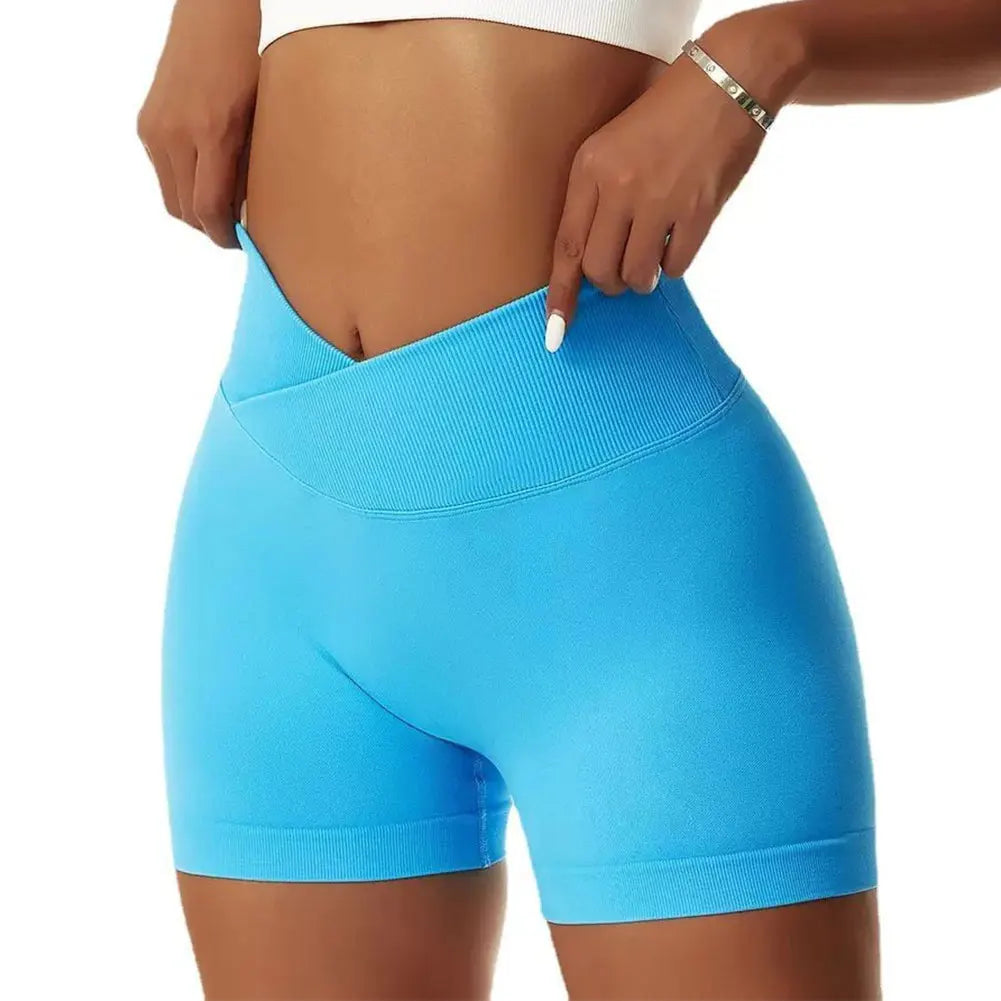 High Waist Gym Shorts for Women – Tummy Control & Sculpt Fit