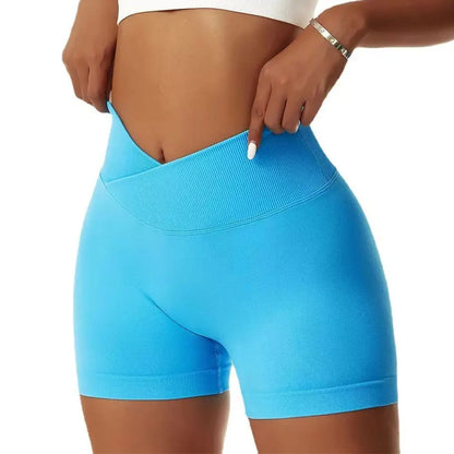 High Waist Gym Shorts for Women – Tummy Control & Sculpt Fit