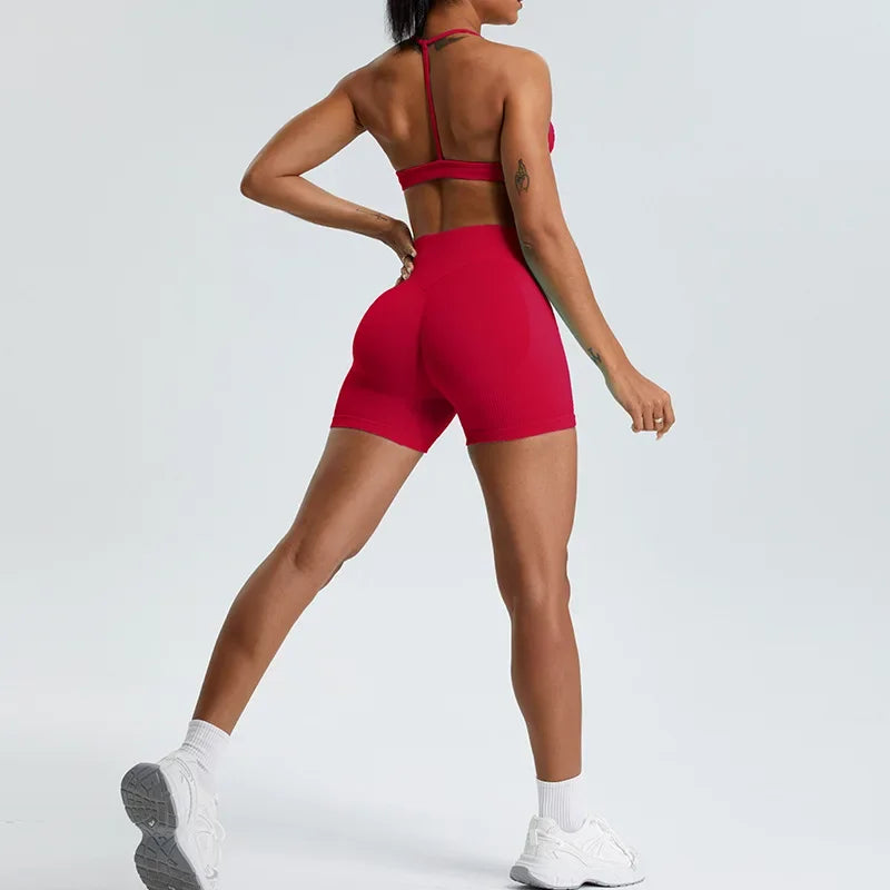 High Support Sports Bra for Women | Push-Up Gym & Workout Crop Top