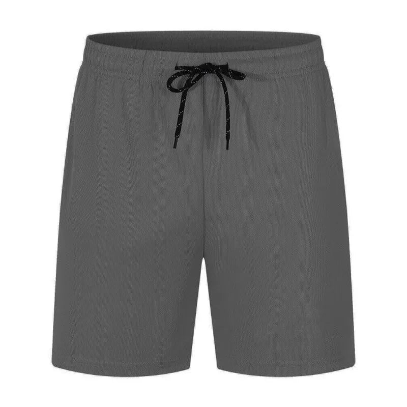Men’s Quick-Dry Mesh Beach Shorts – Summer Drawstring Fit