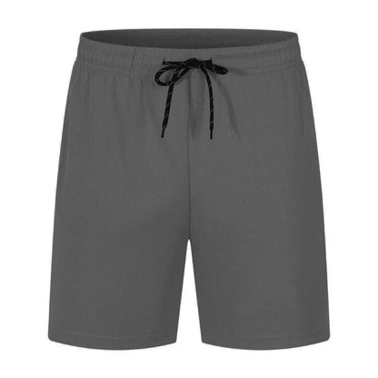 Men’s Quick-Dry Mesh Beach Shorts – Summer Drawstring Fit
