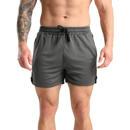 Men’s Quick Dry Gym Shorts with Pockets – Breathable Running & Training Fitness Shorts