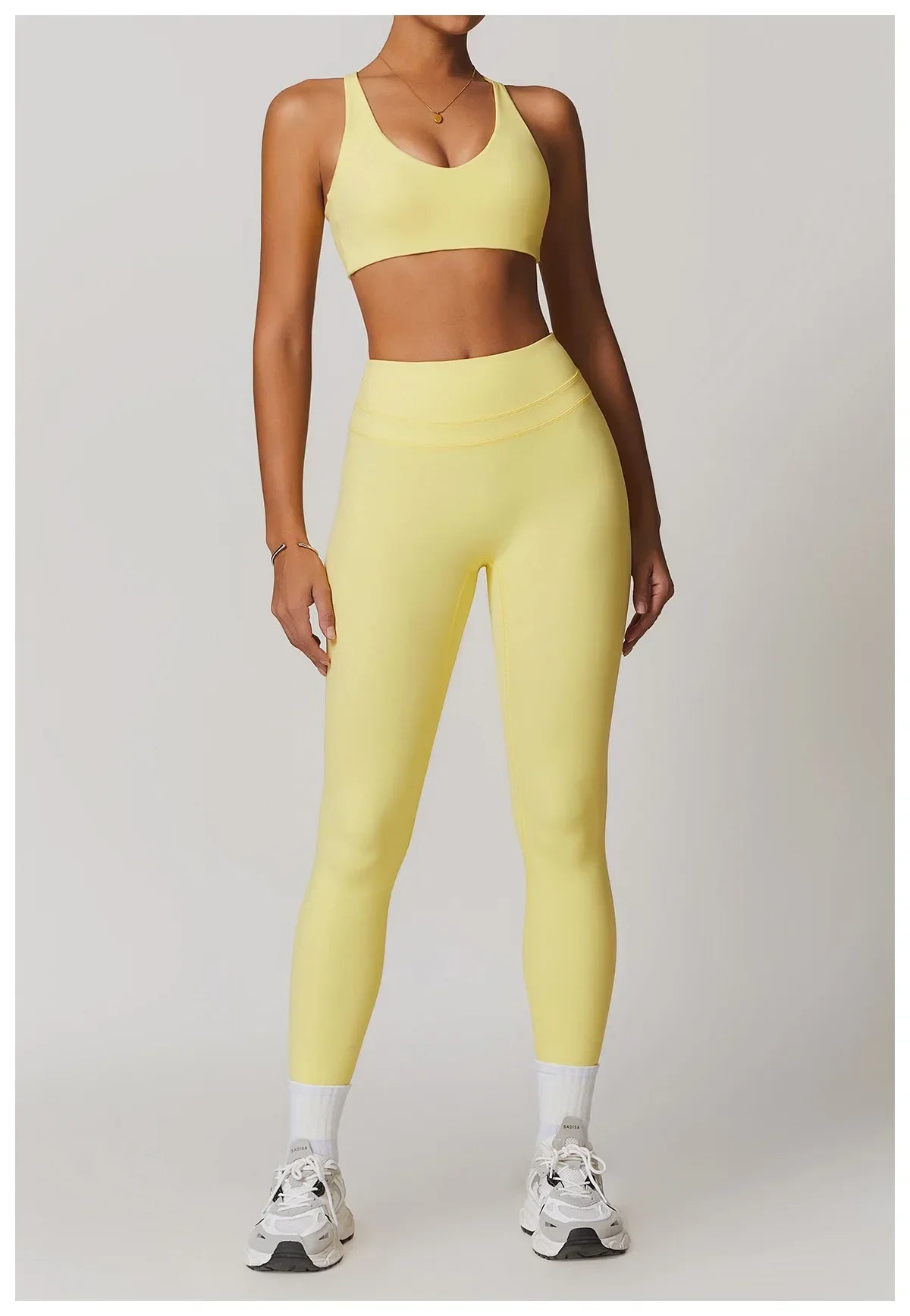 2 Pieces Sportswear Women Yoga Set Gym Clothes Sportswear Yoga Suits Fitness Set Tracksuits Sports Bra Gym High Waist Leggings