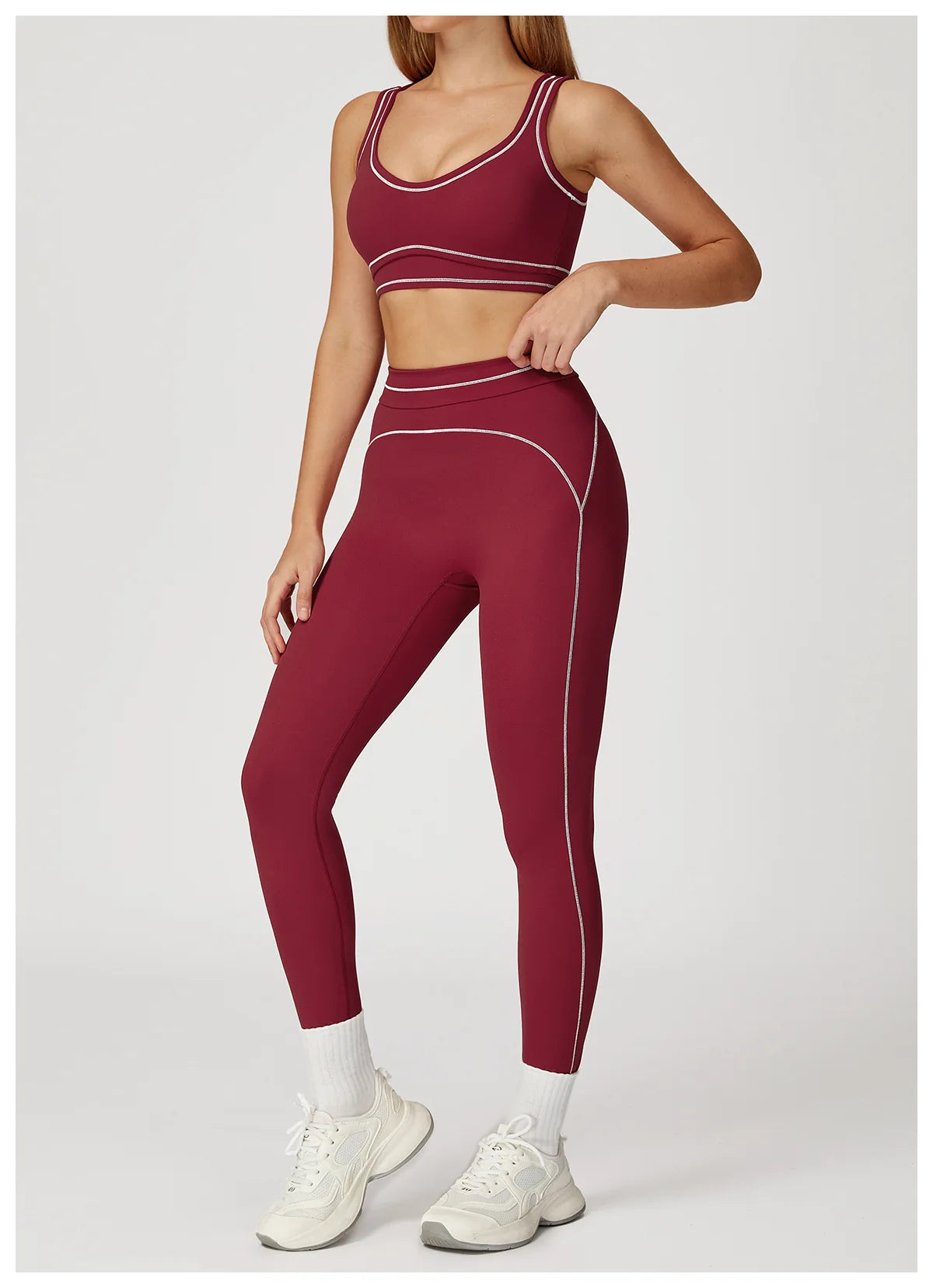 Yoga Set Gym Clothes Athletic Wear Fitness Set Tracksuits Yoga Suit For Women Sports Bra Gym Leggings Sportswear