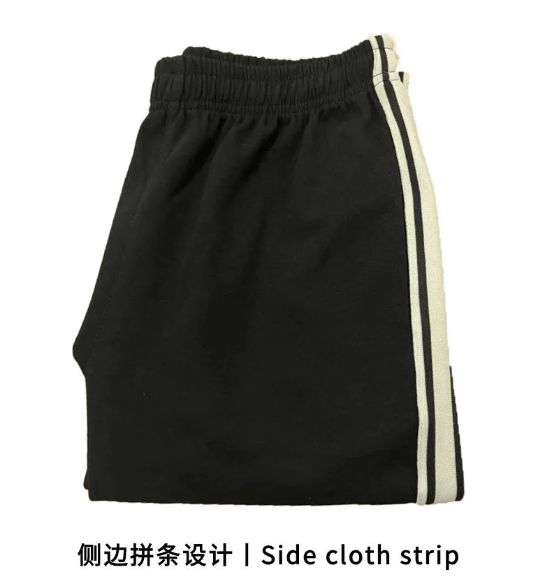 GYM Popular Long Pants Men's Running Casual Straight Leg Sweatpants Autumn New Product Bodybuilding Loose Training Sports Pants