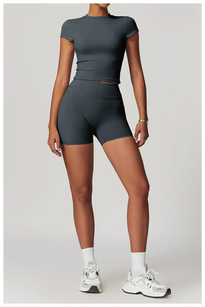 2 Pieces Sportswear Women Yoga Set Gym Clothes Sportswear Yoga Suits Fitness Set Tracksuits Sports Bra Gym High Waist Leggings