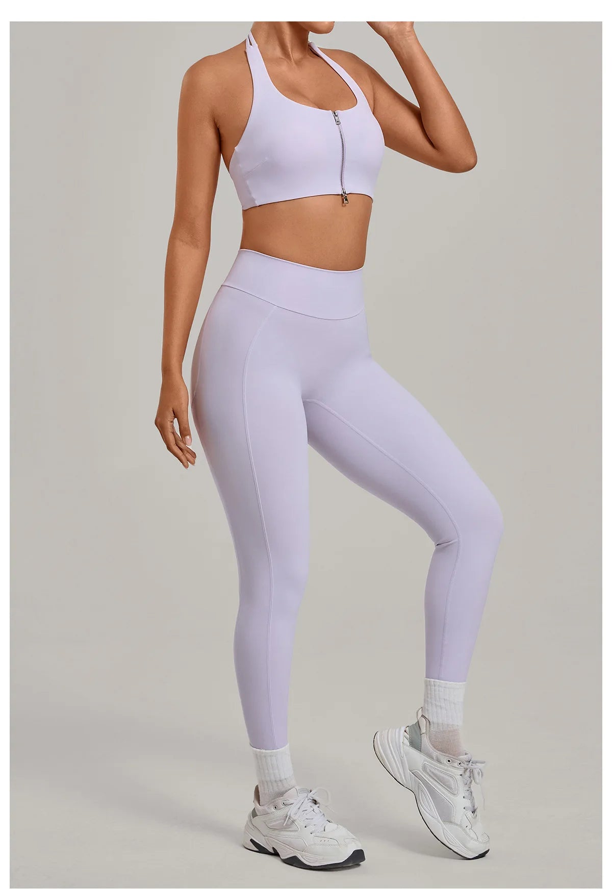 Women’s Push-Up Sports Bra & Leggings Set – High Waist Gym & Yoga Workout Outfit