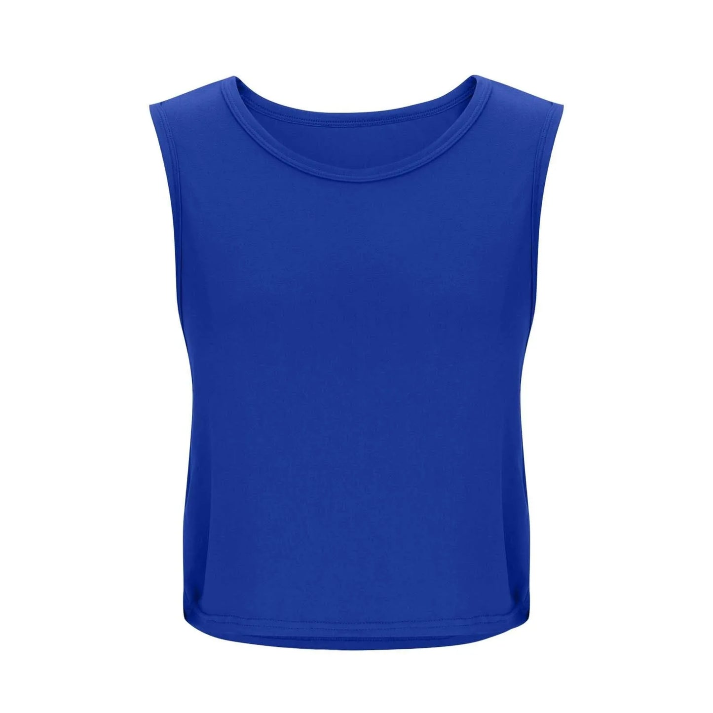 Women’s Sleeveless Breathable Workout Tank Top – Lightweight Yoga & Gym Crop Vest