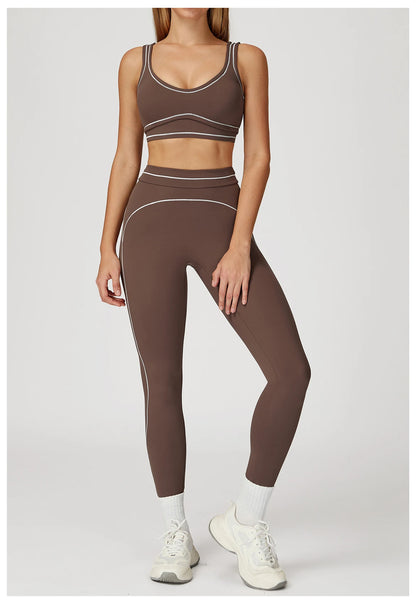 Yoga Set Gym Clothes Athletic Wear Fitness Set Tracksuits Yoga Suit For Women Sports Bra Gym Leggings Sportswear