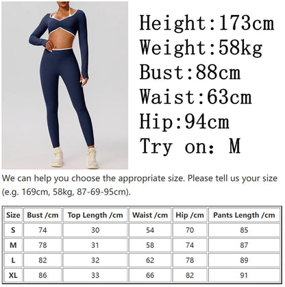 Women’s 2-Piece Gym Set – Padded Sports Bra & High-Waist Leggings | Yoga Activewear