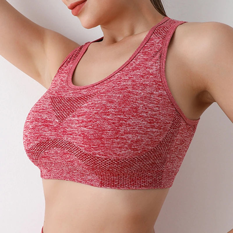 Push-Up Sports Bra for Women | Breathable Gym & Yoga Top