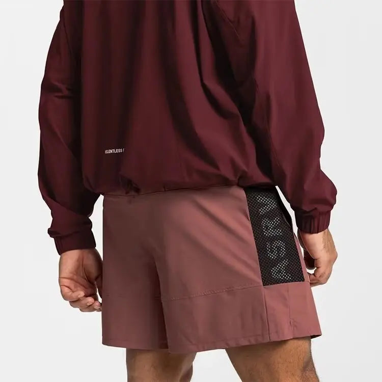 Men’s Performance Basketball Shorts – Quick-Dry Mesh Workout Shorts with Multi Pockets