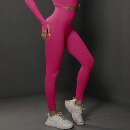 Seamless High-Waist Booty Lift Leggings – Sculpt & Shape Fit