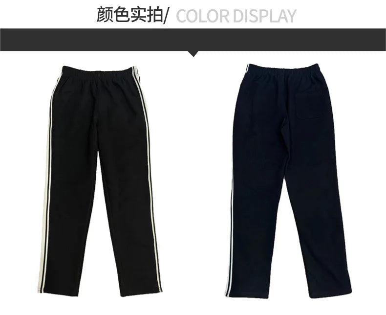 GYM Popular Long Pants Men's Running Casual Straight Leg Sweatpants Autumn New Product Bodybuilding Loose Training Sports Pants