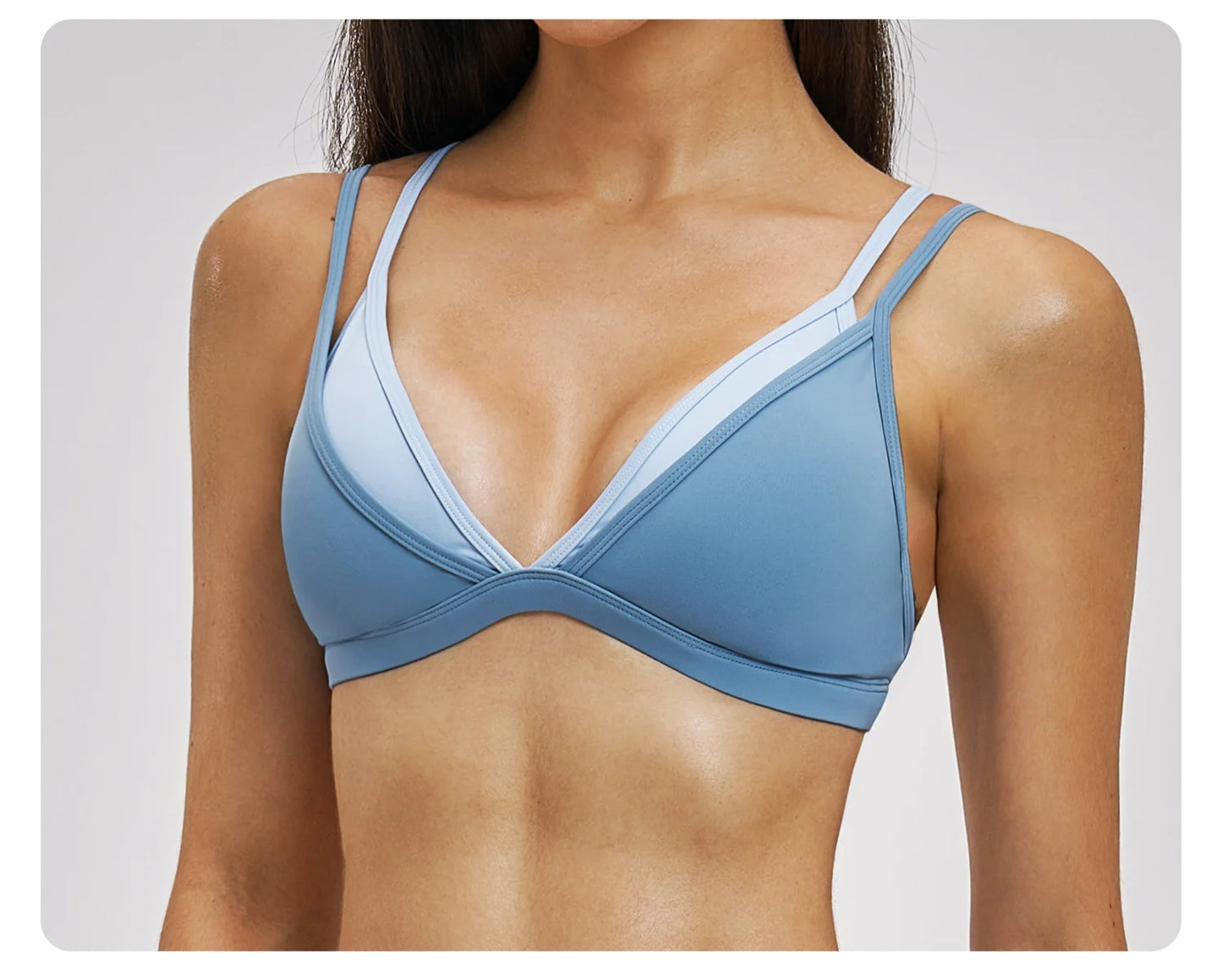 Women’s Shockproof Sports Bra – Breathable Running & Training Top