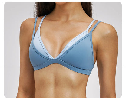 Women’s Shockproof Sports Bra – Breathable Running & Training Top