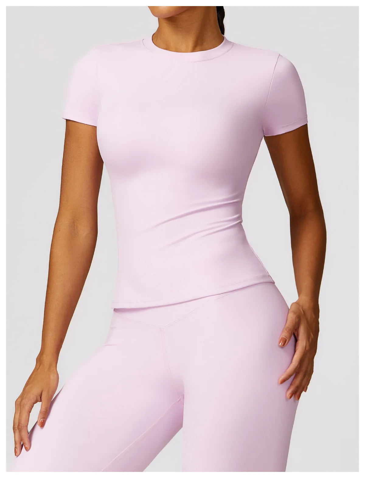 Women’s Athletic Gym T-Shirt – Breathable Quick-Dry Running & Workout Top