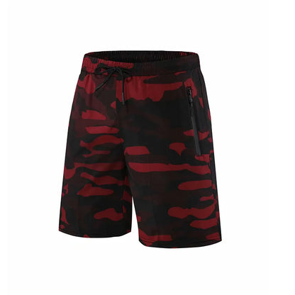 Men’s Quick-Dry Sports Shorts – Lightweight Running & Gym Shorts with Zipper Pockets