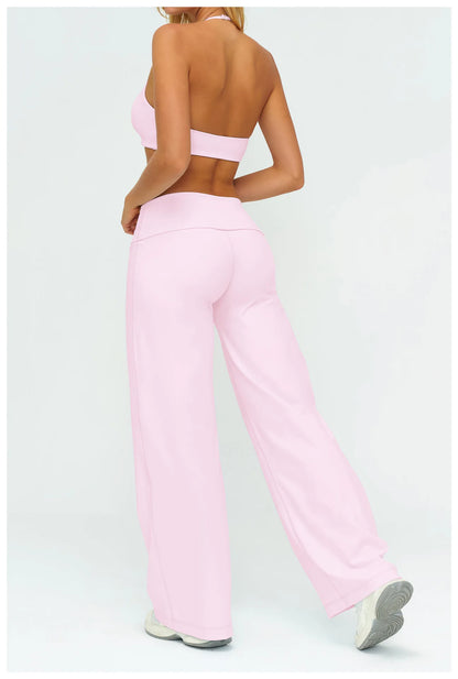 Women's Loose Fit Sportswear Set – Breathable Gym Clothes for Yoga & Outdoor Sports