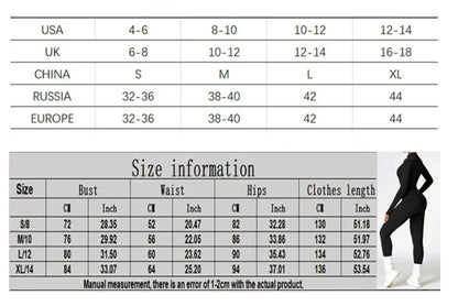 Warm Plush One-Piece Fitness Jumpsuit for Women | Long Sleeve Gym Wear