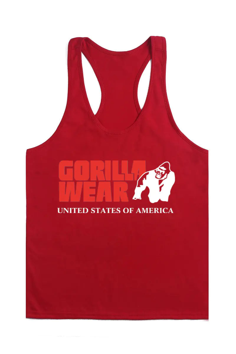 Men's Sleeveless Sports T-Shirt for Gym and Running