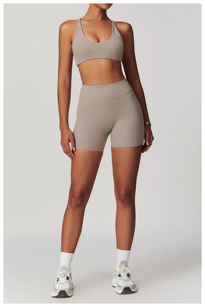 2 Pieces Sportswear Women Yoga Set Gym Clothes Sportswear Yoga Suits Fitness Set Tracksuits Sports Bra Gym High Waist Leggings