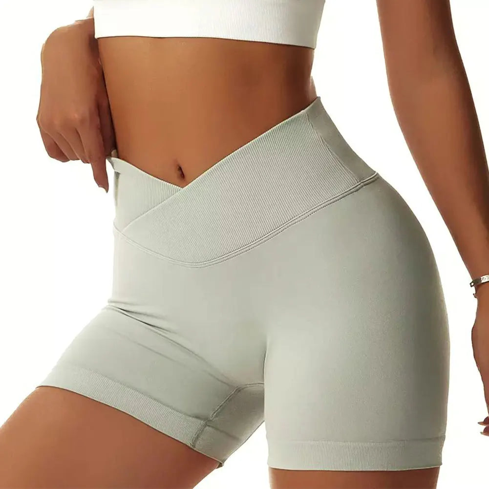 High Waist Gym Shorts for Women – Tummy Control & Sculpt Fit