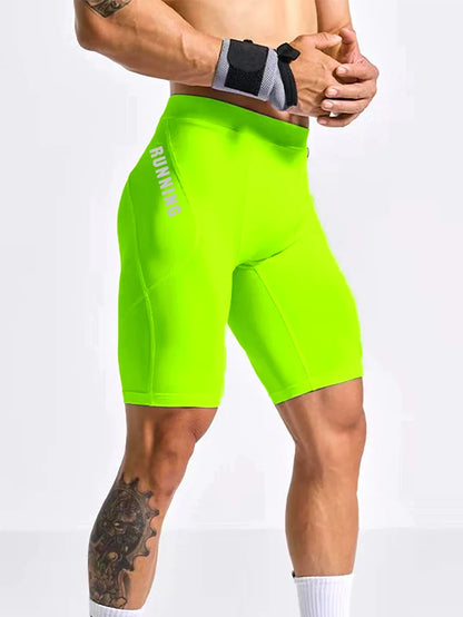 Men’s Compression Gym Shorts & Running Leggings – Quick-Dry Athletic Training Tights