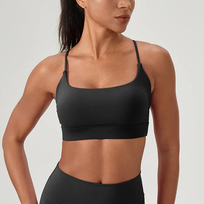 Seamless Sports Bra for Women | Stretchy Breathable Gym Crop Top