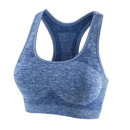 Women’s Push-Up Sports Bra – Breathable High Support Gym & Yoga Top