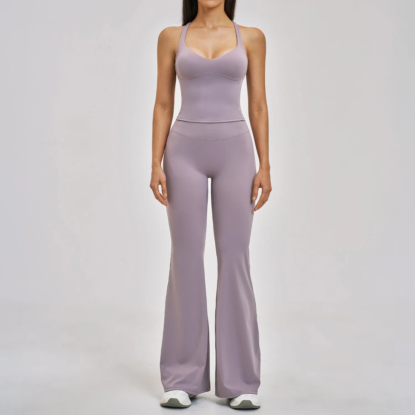 Women’s 2PCS Yoga Set – High Waist Leggings & Sports Bra Gym Workout Outfit