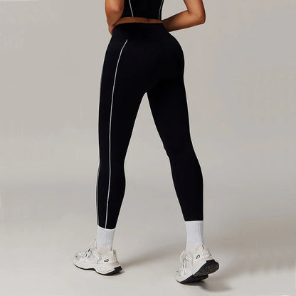 Women’s High-Waist Booty Lift Gym Leggings – Sculpting Push-Up Workout Tights