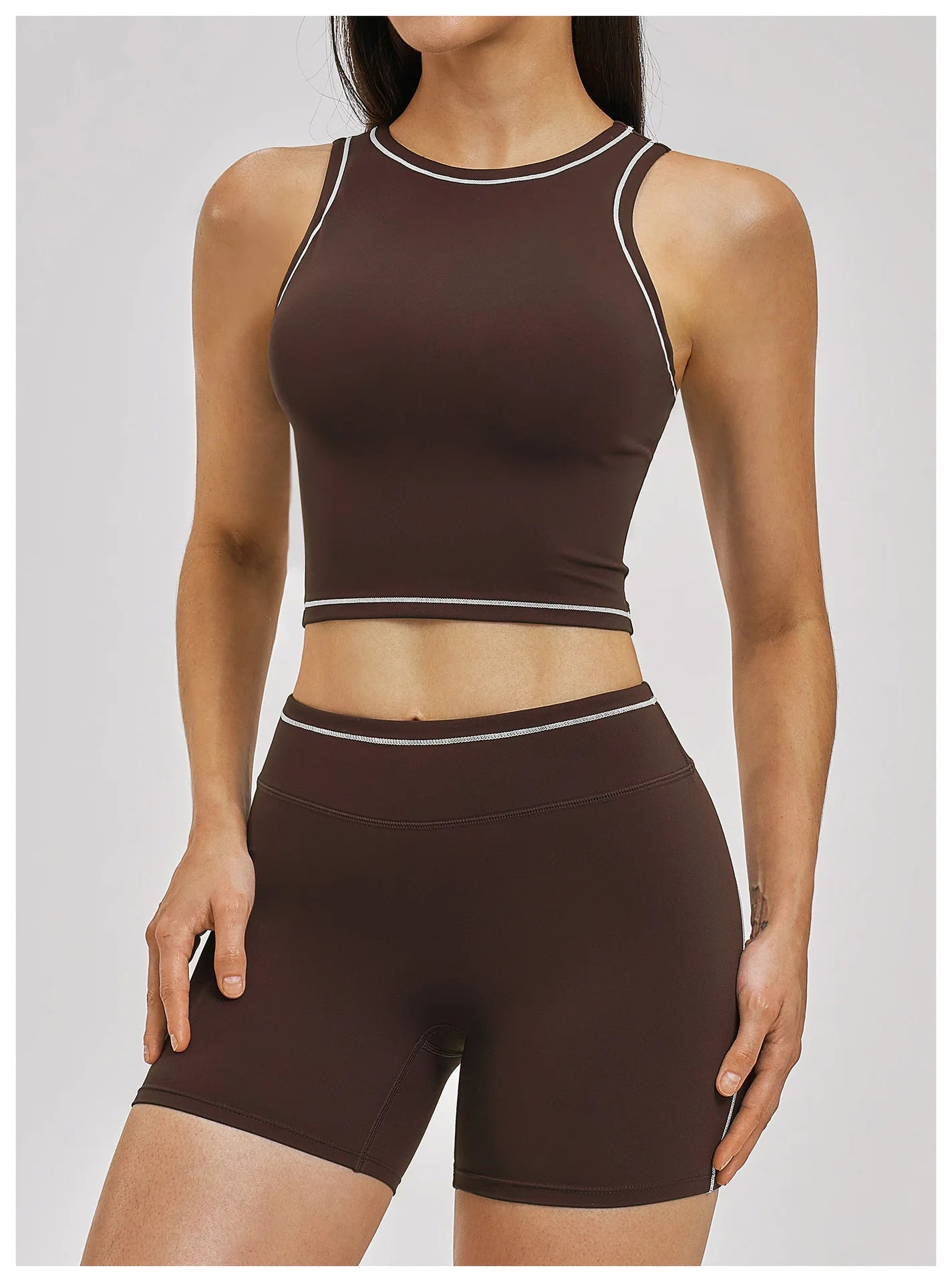 Women’s High Support Push-Up Sports Bra – Quick-Dry Workout Yoga Gym Tank