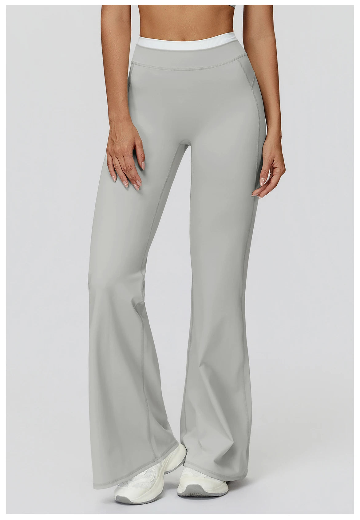 Women’s High-Waisted Flared Yoga Pants | Bootcut Bell-Bottom Activewear