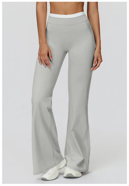 Women’s High-Waisted Flared Yoga Pants | Bootcut Bell-Bottom Activewear