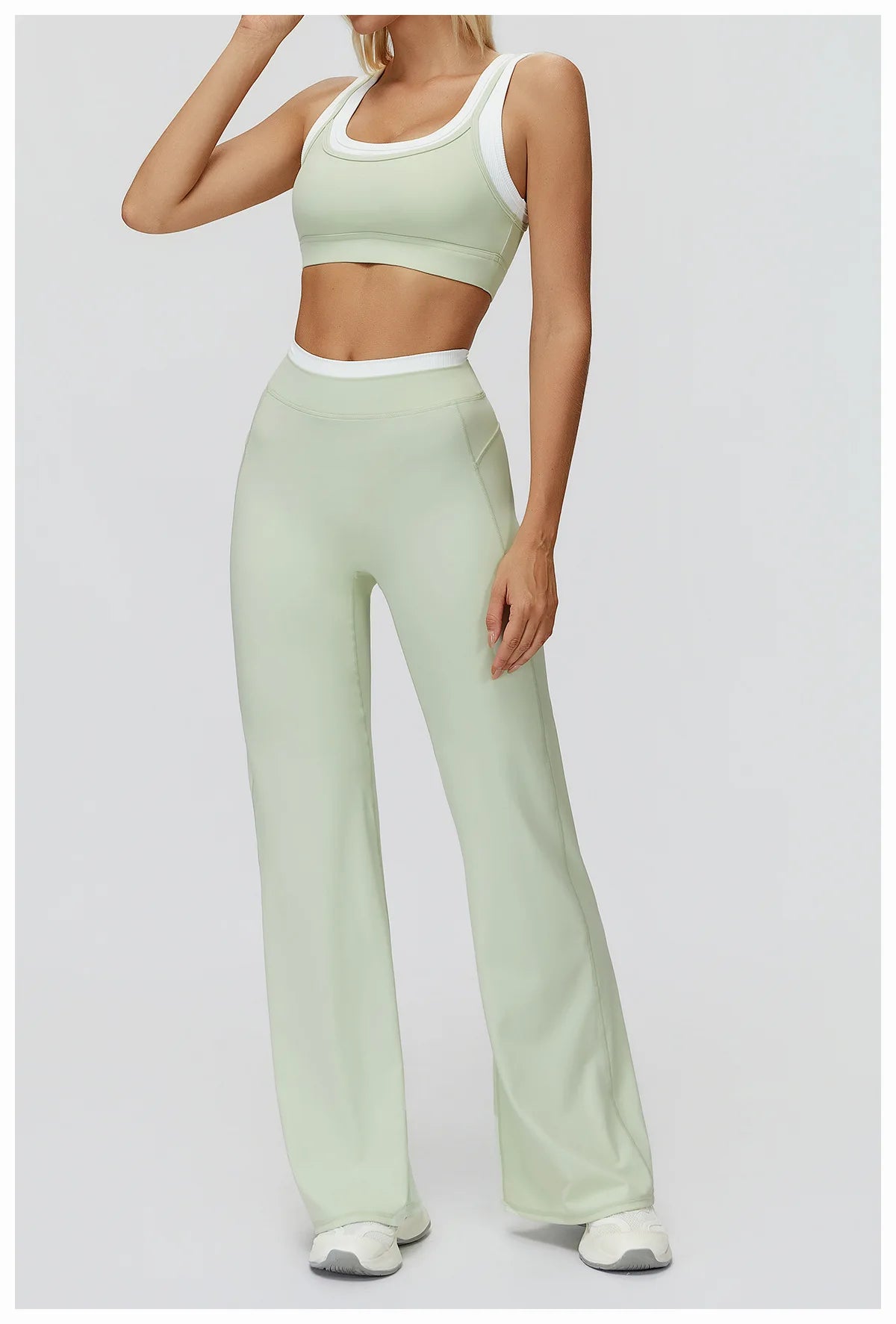 Women’s High-Waisted Flared Yoga Pants | Bootcut Bell-Bottom Activewear