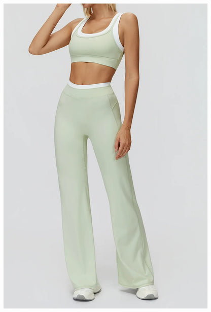 Women’s High-Waisted Flared Yoga Pants | Bootcut Bell-Bottom Activewear