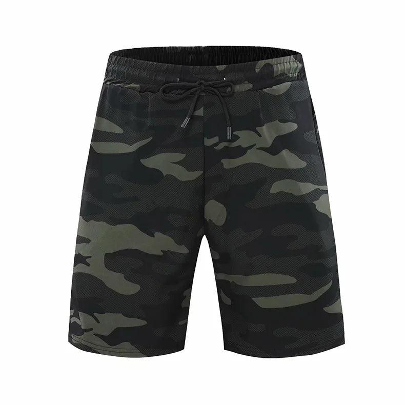 Men’s Quick-Dry Sports Shorts – Lightweight Running & Gym Shorts with Zipper Pockets