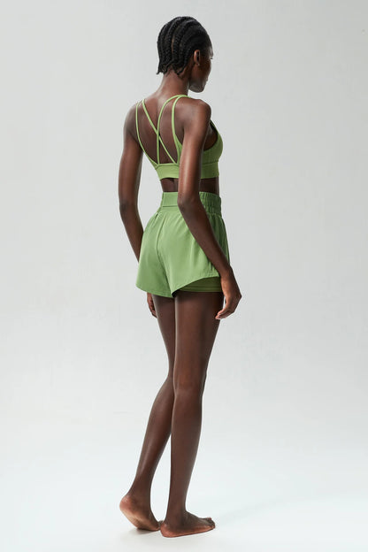 Women’s High Performance Sportswear Set – Tennis & Fitness Clothing