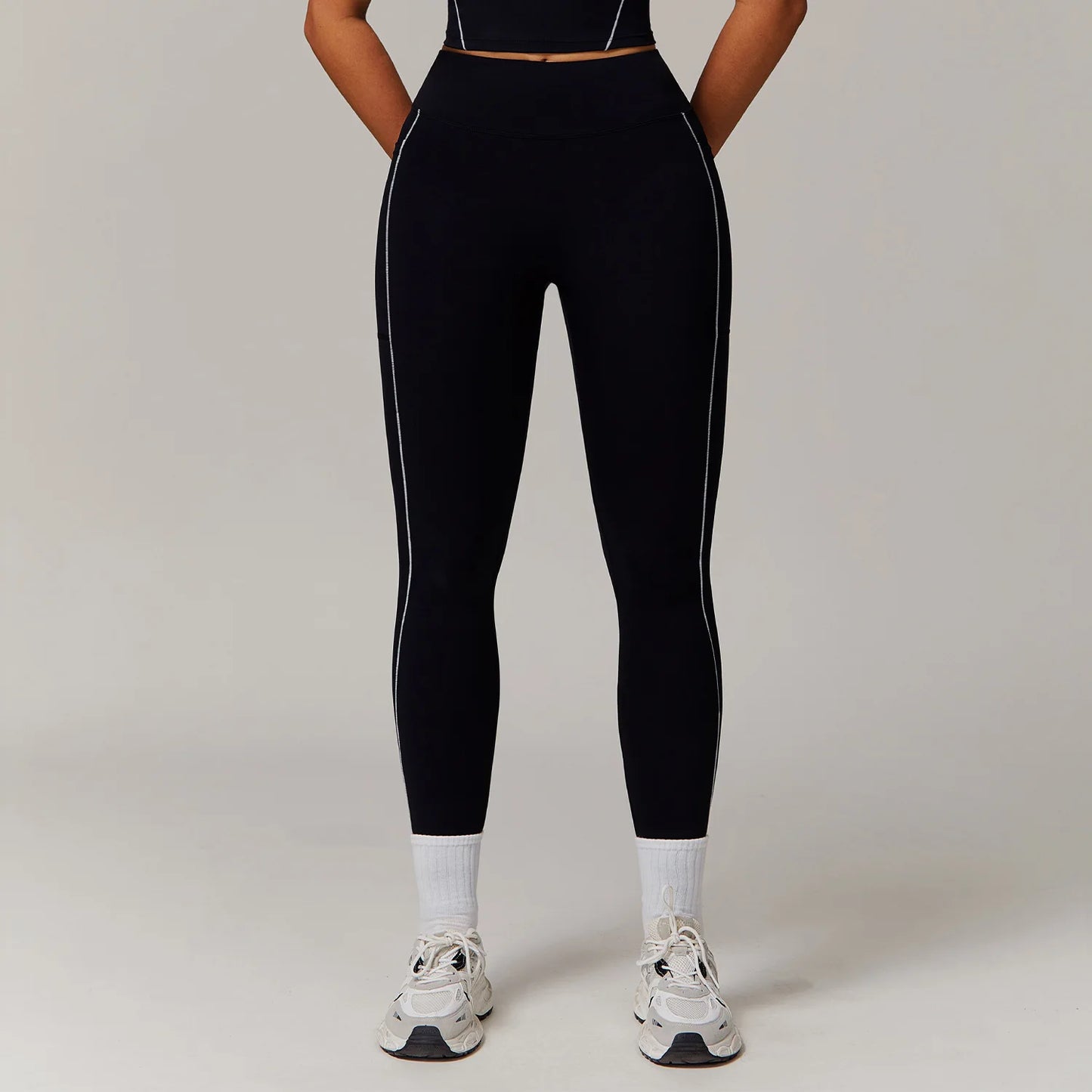 Women’s High-Waist Booty Lift Gym Leggings – Sculpting Push-Up Workout Tights