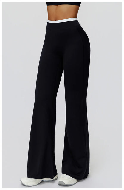 Women’s High-Waisted Flared Yoga Pants | Bootcut Bell-Bottom Activewear