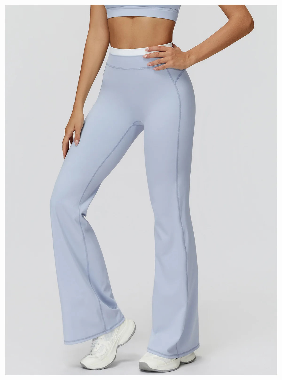 Women’s High-Waisted Flared Yoga Pants | Bootcut Bell-Bottom Activewear