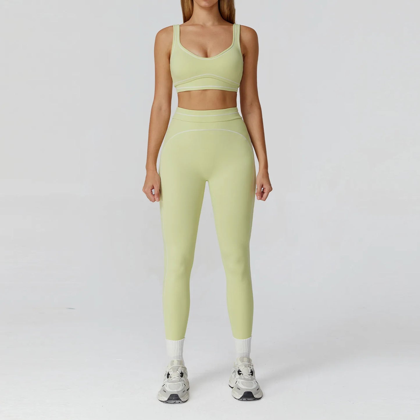 Yoga Set Gym Clothes Athletic Wear Fitness Set Tracksuits Yoga Suit For Women Sports Bra Gym Leggings Sportswear